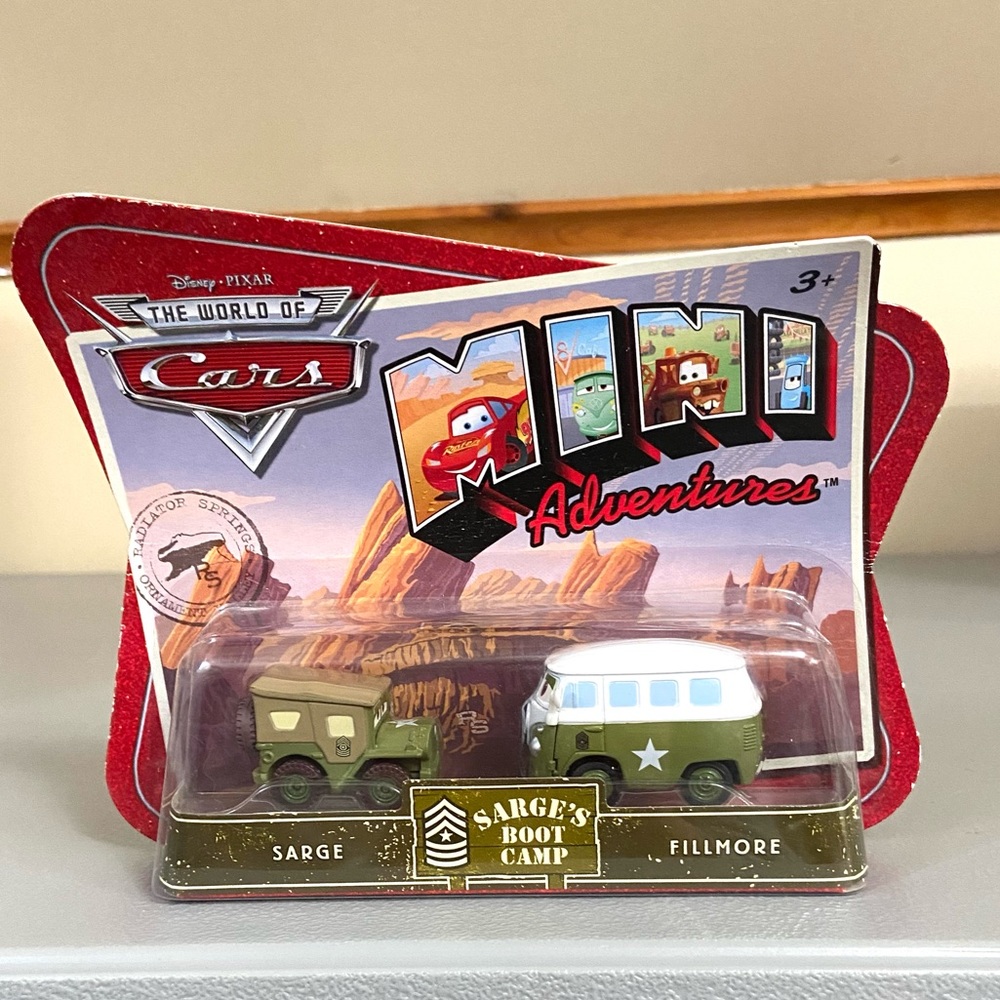 Disney Pixar Cars Sarge’s Boot Camp Sarge & Fillmore